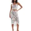 Abercrombie & Fitch Co-ord Printed Crinkle Set In Purple Floral -Abercro Clothing Shop 206635389 4