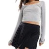 Abercrombie & Fitch Pleated Wrap Skort In Black For Women -Abercro Clothing Shop 206940990 1 black