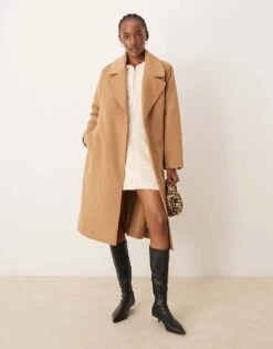 Abercrombie & Fitch Trench Coat With Belt In Camel For Women -Abercro Clothing Shop 206941070 3