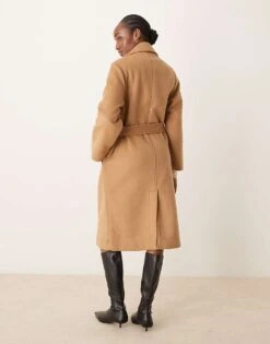 Abercrombie & Fitch Trench Coat With Belt In Camel For Women -Abercro Clothing Shop 206941070 4