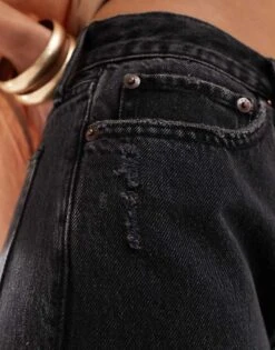 Abercrombie & Fitch Slouchy Jeans In Black For Women -Abercro Clothing Shop 206941490 3