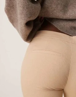 Abercrombie & Fitch Low Rise Capri Pant In Beige For Women -Abercro Clothing Shop 206962838 4