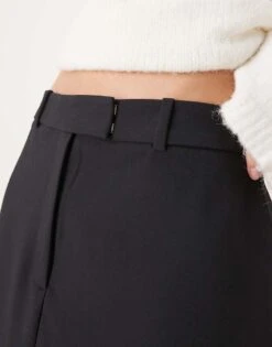 Abercrombie & Fitch Column Maxi Skirt In Black For Women -Abercro Clothing Shop 206963046 3