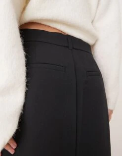 Abercrombie & Fitch Column Maxi Skirt In Black For Women -Abercro Clothing Shop 206963046 5