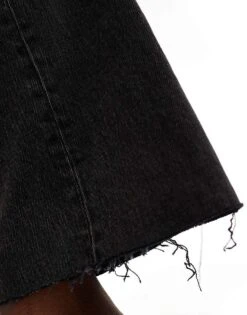 Abercrombie & Fitch Curve Love 90s Relaxed High Rise Jeans In Washed Black For Women -Abercro Clothing Shop 206963124 3