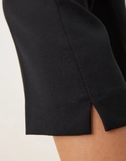 Abercrombie & Fitch Low Rise Tailored Capri Pant In Black For Women -Abercro Clothing Shop 207233830 5