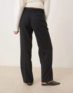 Abercrombie & Fitch High Rise Trousers In Black For Women -Abercro Clothing Shop 207871216 3