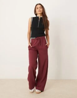 Abercrombie & Fitch Mock Neck 1/4 Zip Knit Vest In Black For Women -Abercro Clothing Shop 207871603 3