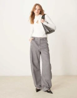 Abercrombie & Fitch Twist Front Detail Top In Cream For Women -Abercro Clothing Shop 207884061 3