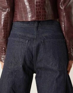 Abercrombie & Fitch Bubble Baggy Jean In Indigo For Women -Abercro Clothing Shop 207884076 4