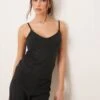 Abercrombie & Fitch Nightwear Pointelle Cami Top Co-ord In Black For Women -Abercro Clothing Shop 207915556 1 black