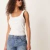 Abercrombie & Fitch Baggy Short In Medium Wash For Women