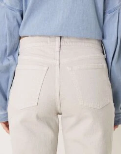 Abercrombie & Fitch Low Rise Baggy Fit Jean In Beige For Women -Abercro Clothing Shop 207915661 4