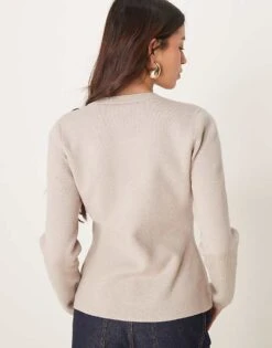 Abercrombie & Fitch Longline Cardi In Grey For Women -Abercro Clothing Shop 207915763 4