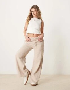 Abercrombie & Fitch Jogger In Beige For Women -Abercro Clothing Shop 207915820 1 beige 1