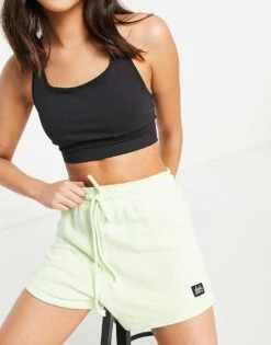 Abercrombie & Fitch Lorna Jane Sweat Shorts In Mint For Women Green -Abercro Clothing Shop 23521406 1 green 1
