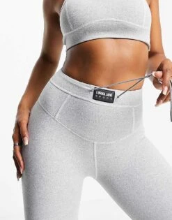 Abercrombie & Fitch Lorna Jane Core Stability Leggings In Grey Marl For Women -Abercro Clothing Shop 24396700 3